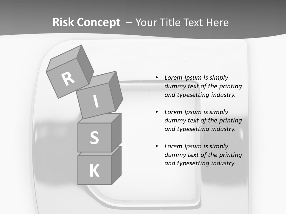 Monotype Reflection Stainless PowerPoint Template