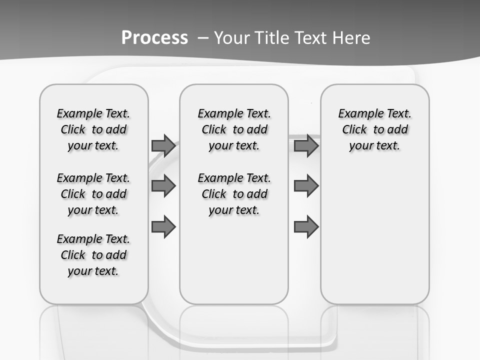 Monotype Reflection Stainless PowerPoint Template