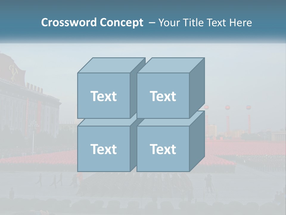 Boots People Parade PowerPoint Template