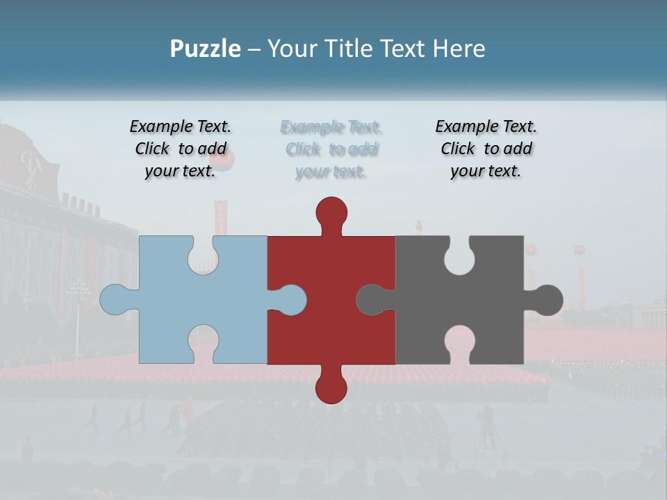 Boots People Parade PowerPoint Template