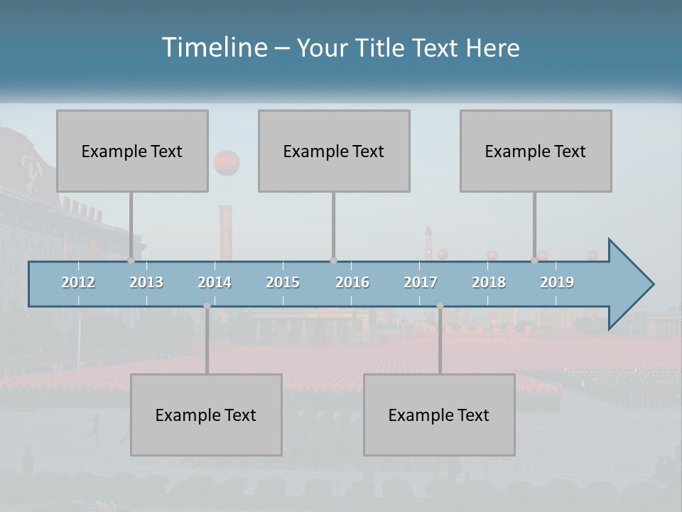 Boots People Parade PowerPoint Template