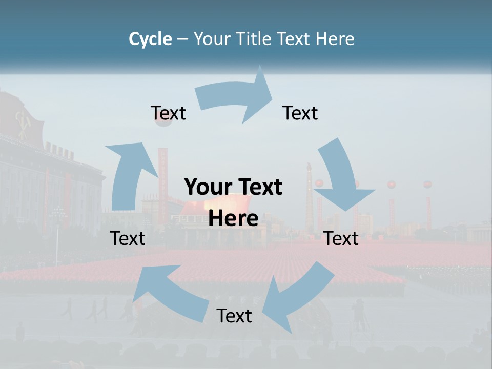 Boots People Parade PowerPoint Template