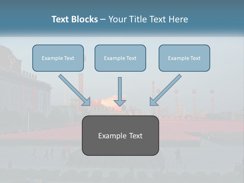 Boots People Parade PowerPoint Template