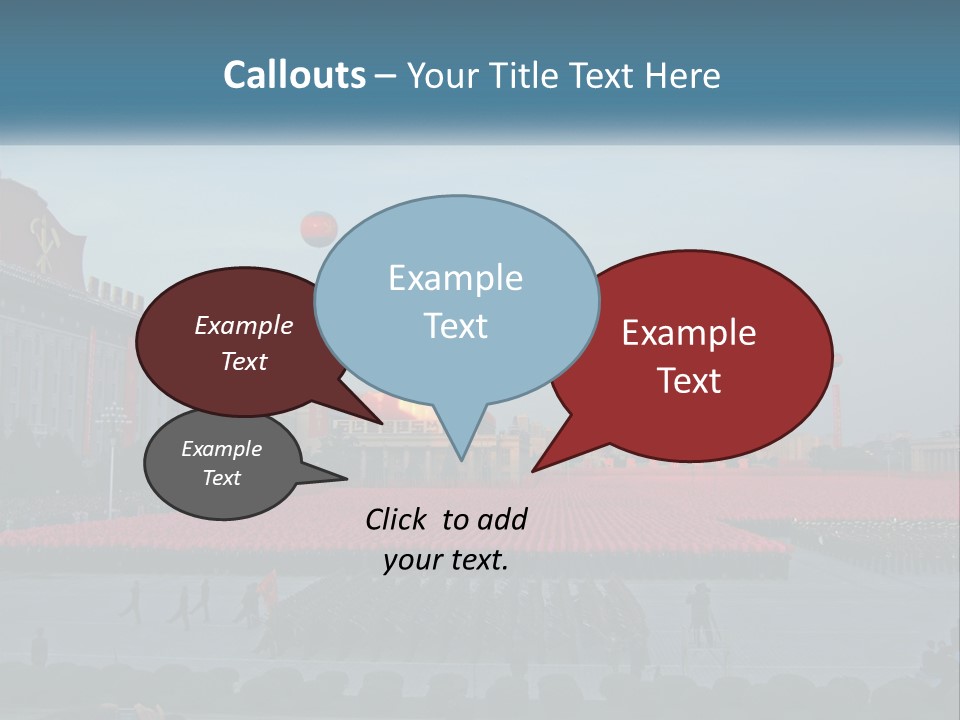 Boots People Parade PowerPoint Template