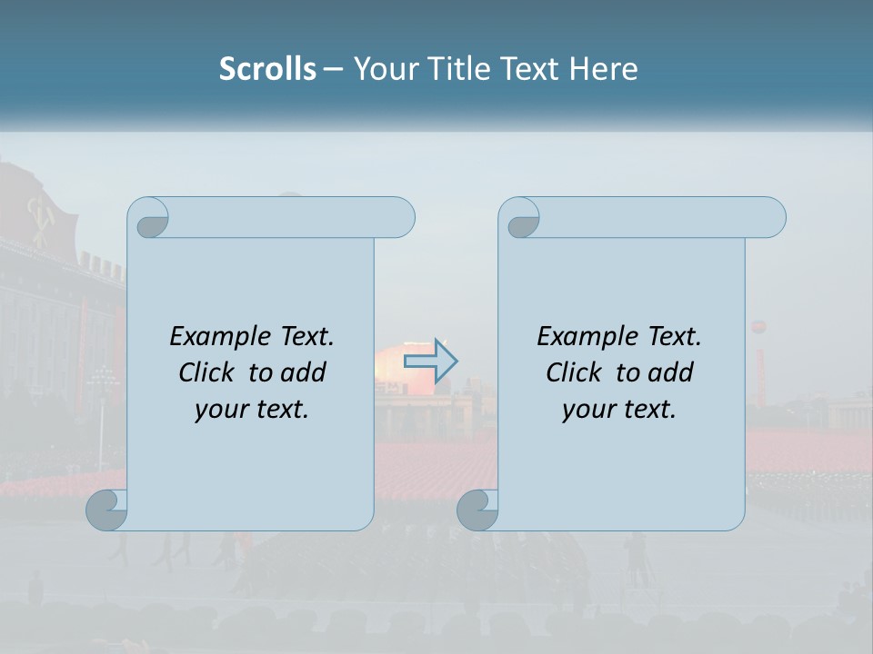 Boots People Parade PowerPoint Template