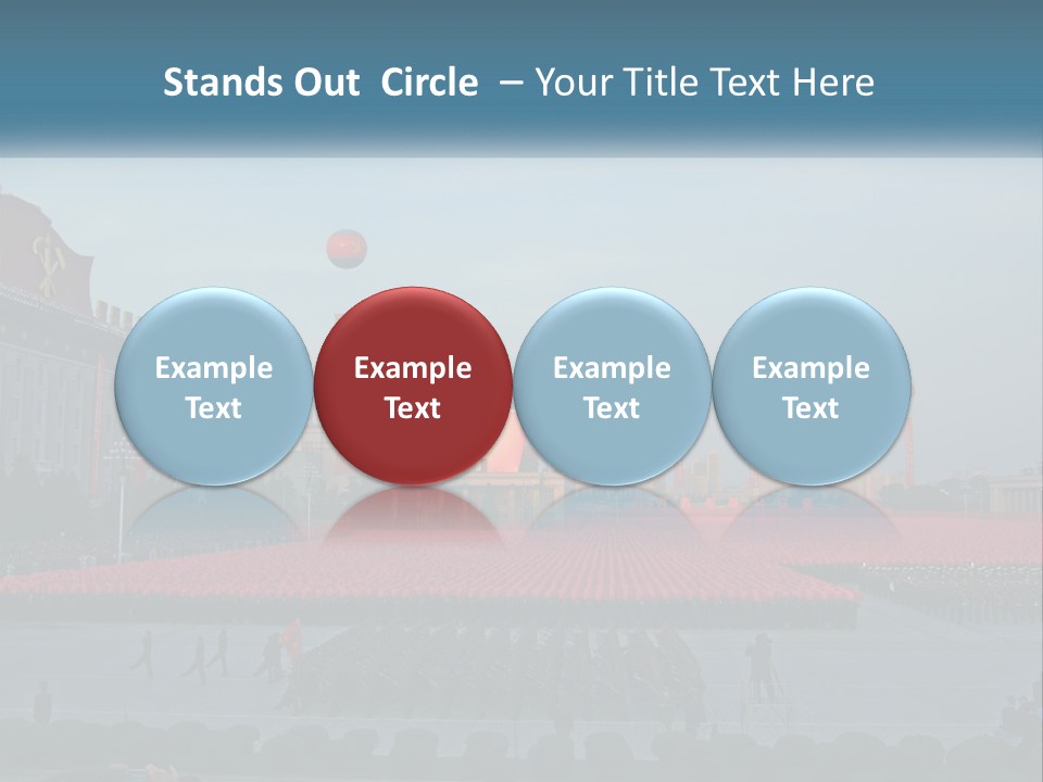 Boots People Parade PowerPoint Template