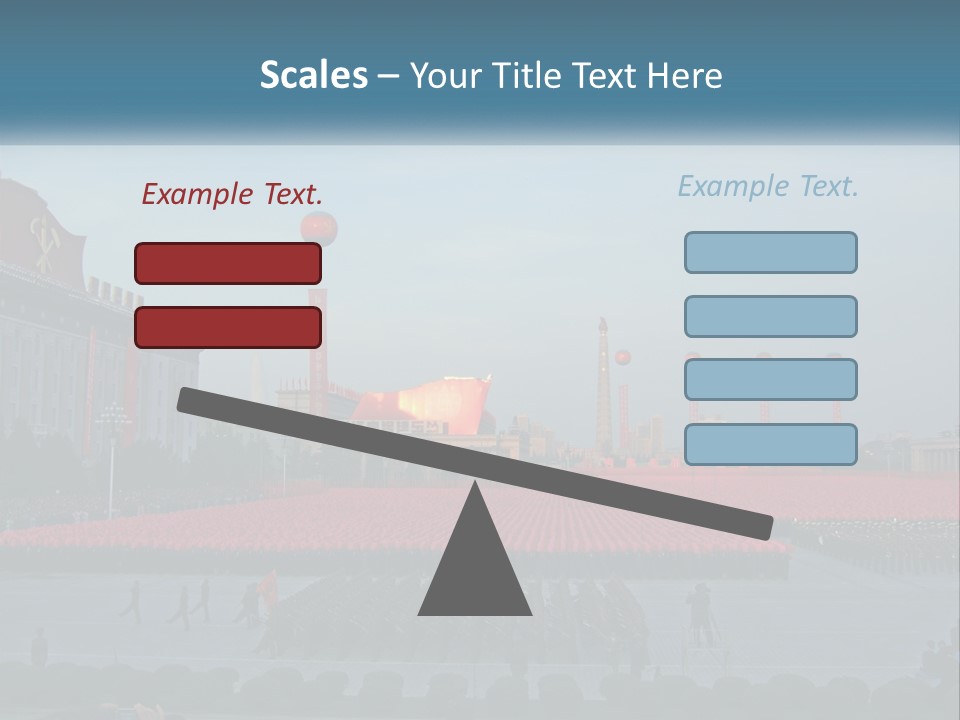 Boots People Parade PowerPoint Template