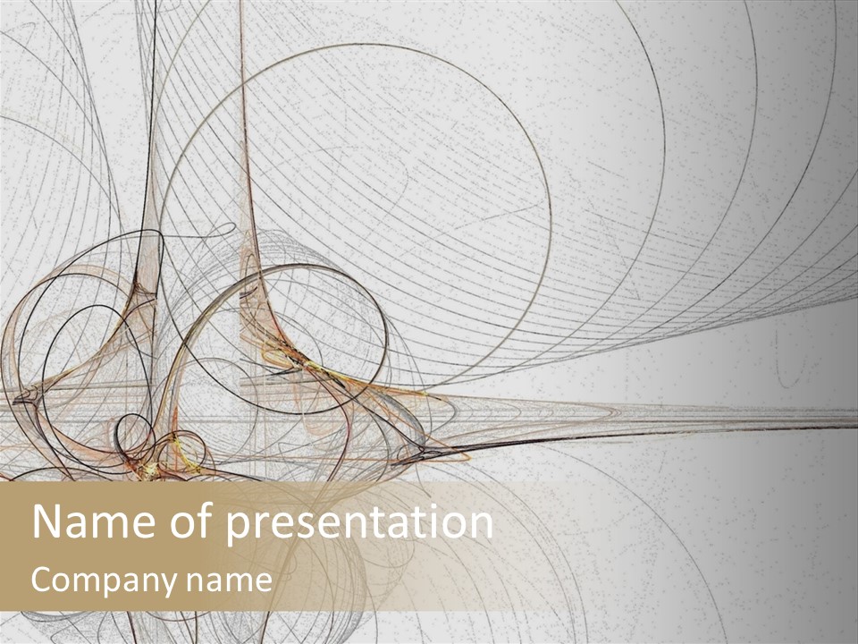 Maelstrom Hurricane Turbulence PowerPoint Template