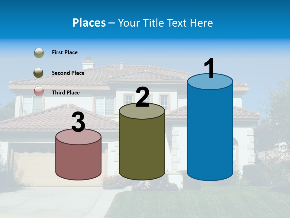 Mansion Garage Two PowerPoint Template