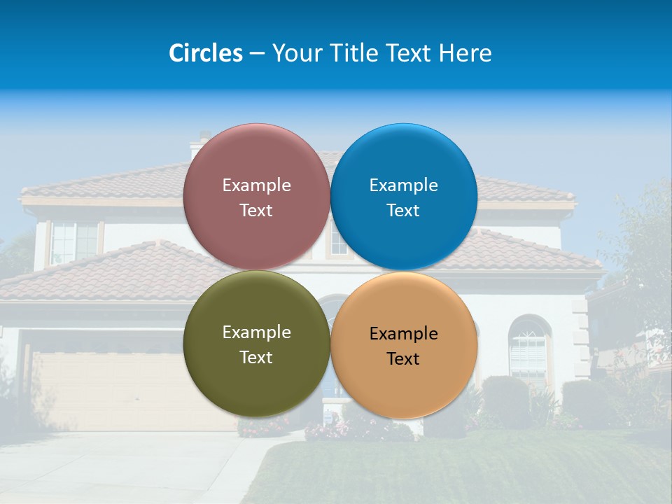 Mansion Garage Two PowerPoint Template