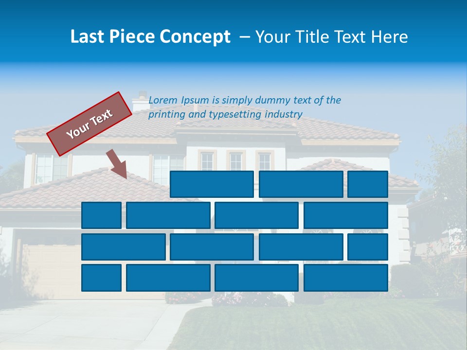 Mansion Garage Two PowerPoint Template