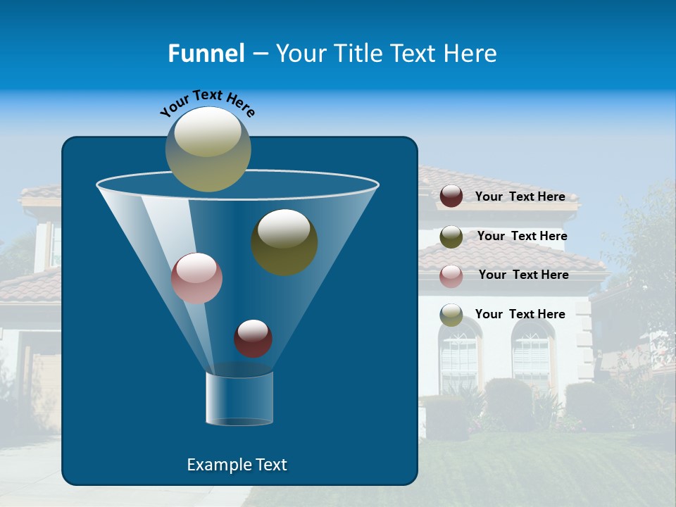 Mansion Garage Two PowerPoint Template