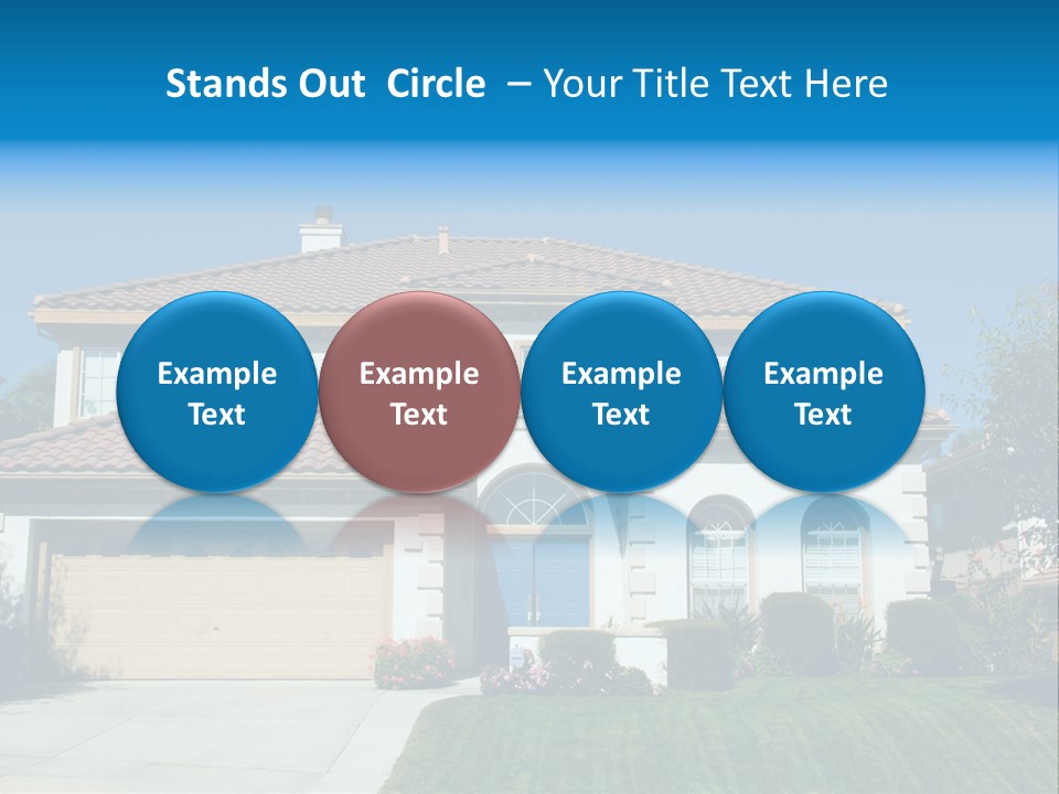 Mansion Garage Two PowerPoint Template