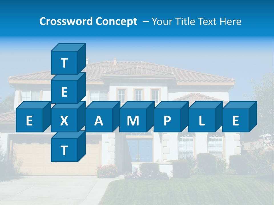 Mansion Garage Two PowerPoint Template