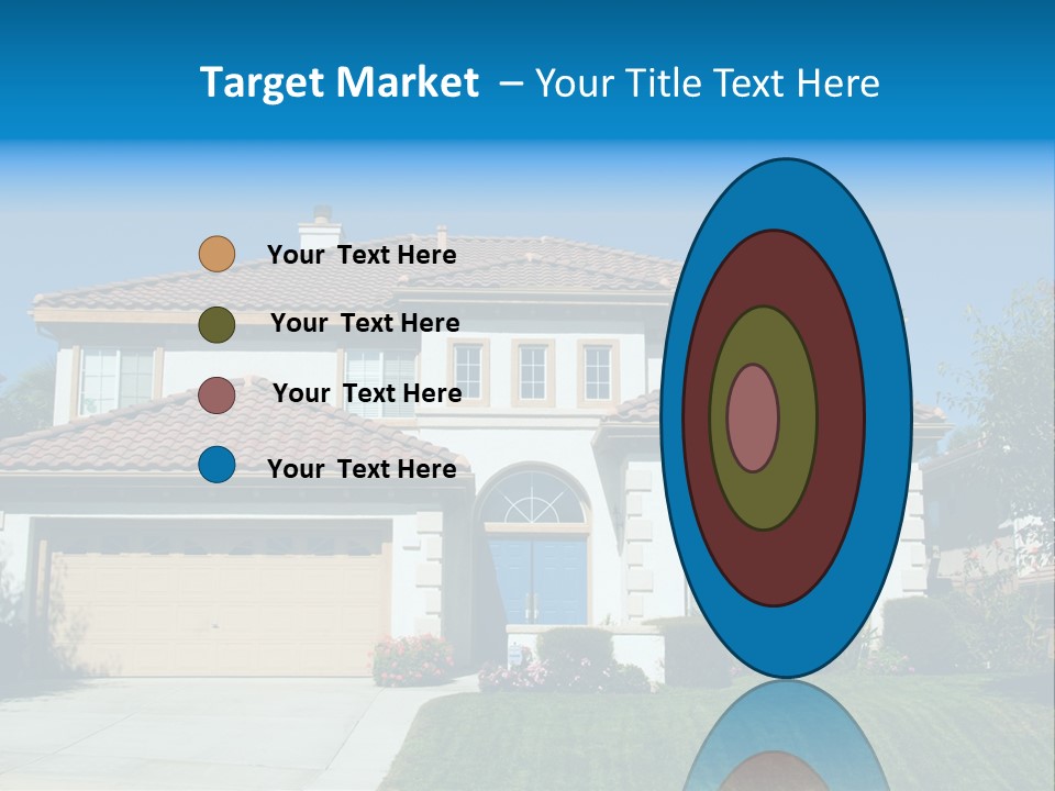 Mansion Garage Two PowerPoint Template