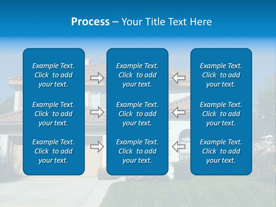 Mansion Garage Two PowerPoint Template