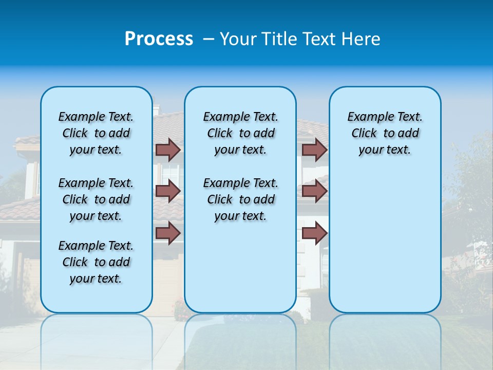 Mansion Garage Two PowerPoint Template