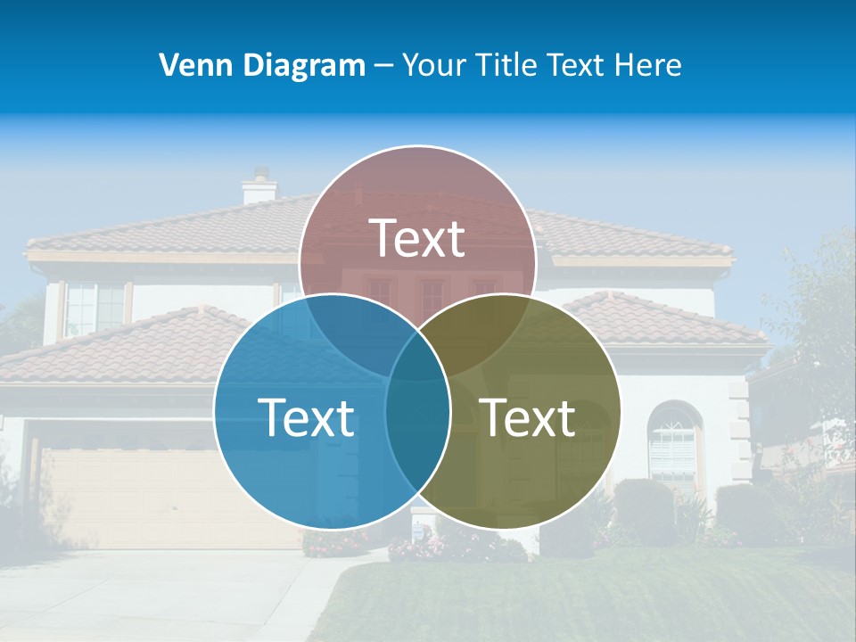 Mansion Garage Two PowerPoint Template