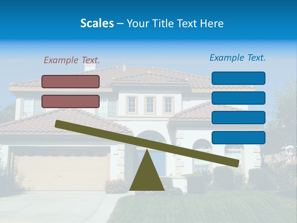 Mansion Garage Two PowerPoint Template
