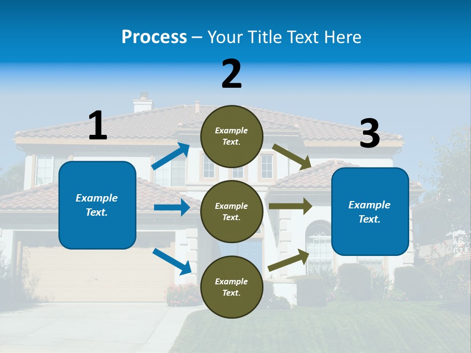 Mansion Garage Two PowerPoint Template
