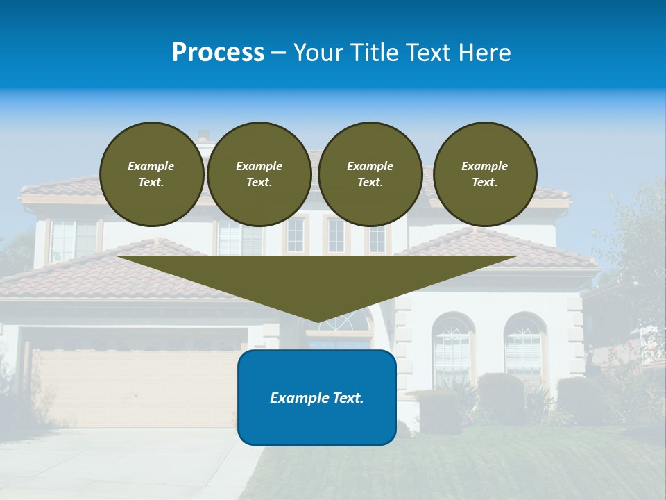 Mansion Garage Two PowerPoint Template