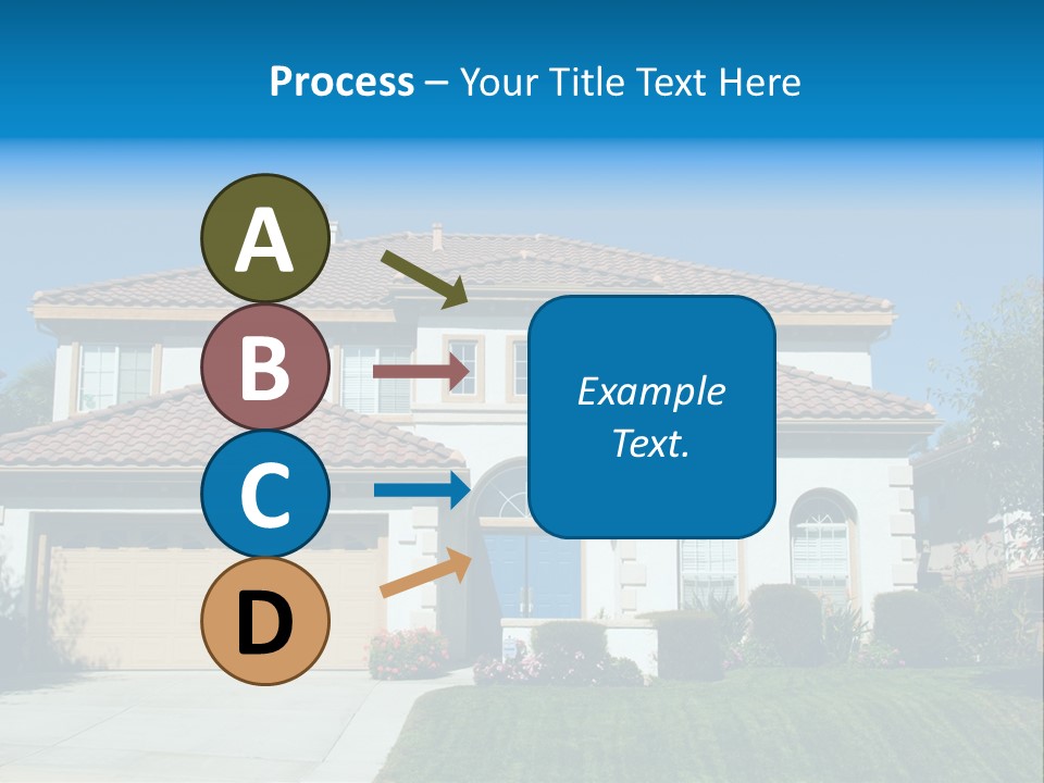 Mansion Garage Two PowerPoint Template