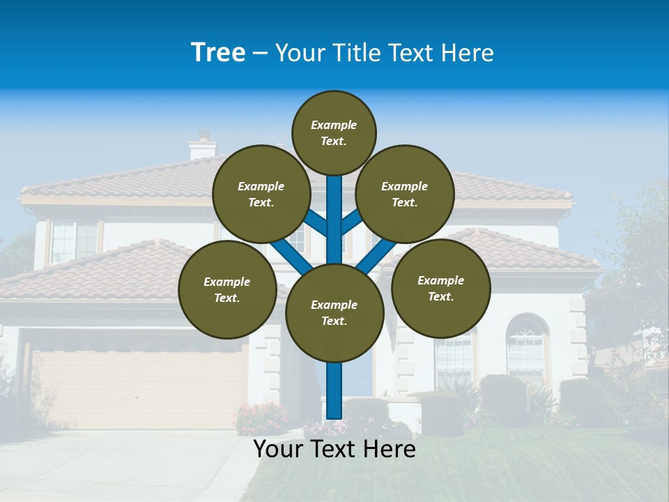 Mansion Garage Two PowerPoint Template