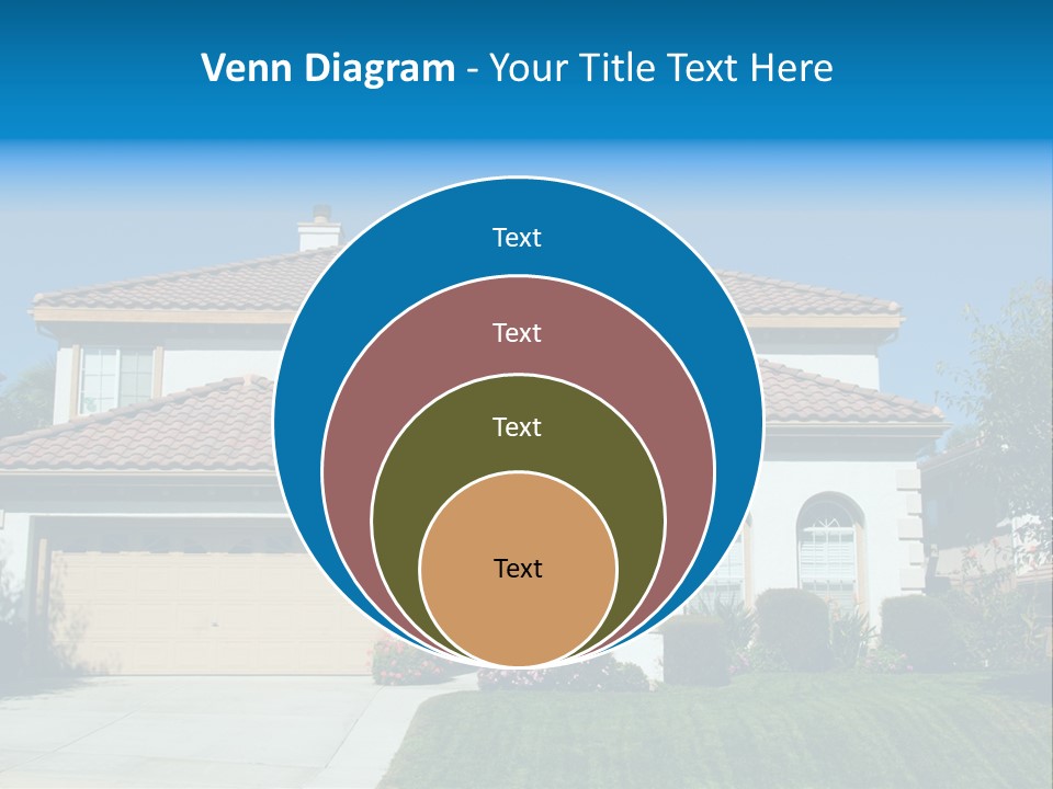 Mansion Garage Two PowerPoint Template