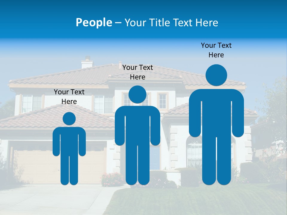 Mansion Garage Two PowerPoint Template