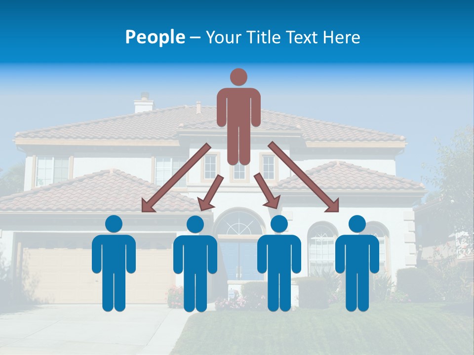 Mansion Garage Two PowerPoint Template