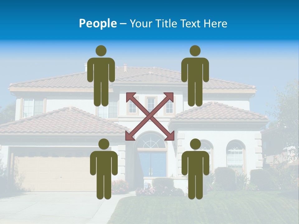 Mansion Garage Two PowerPoint Template