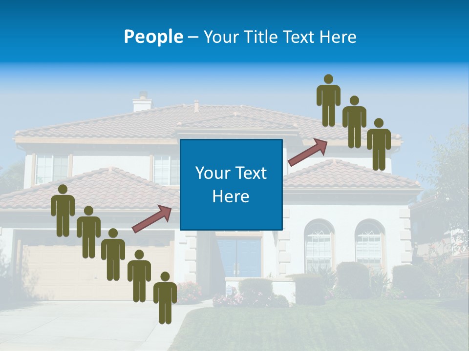 Mansion Garage Two PowerPoint Template