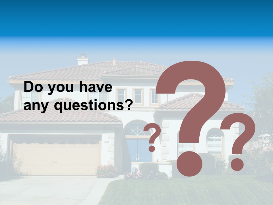 Mansion Garage Two PowerPoint Template