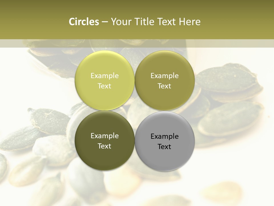 Seeds Closeup Food PowerPoint Template
