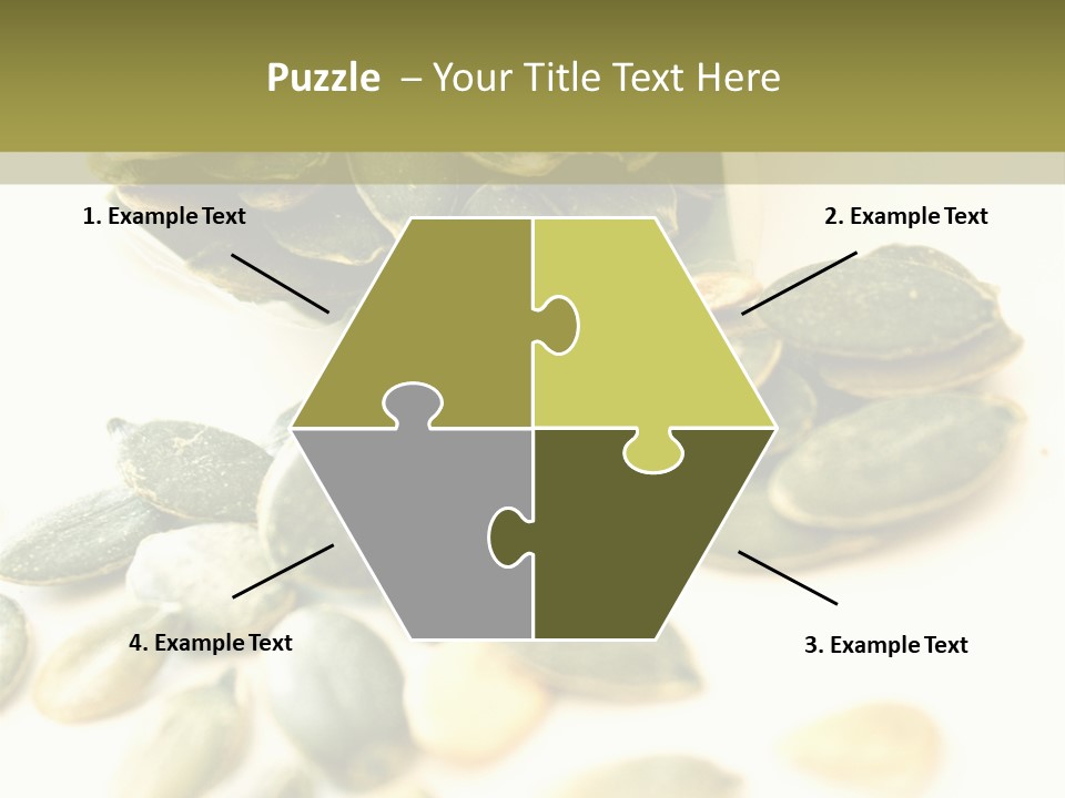 Seeds Closeup Food PowerPoint Template