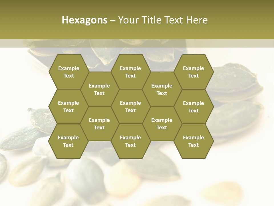 Seeds Closeup Food PowerPoint Template