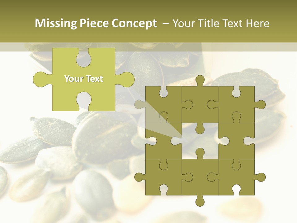 Seeds Closeup Food PowerPoint Template