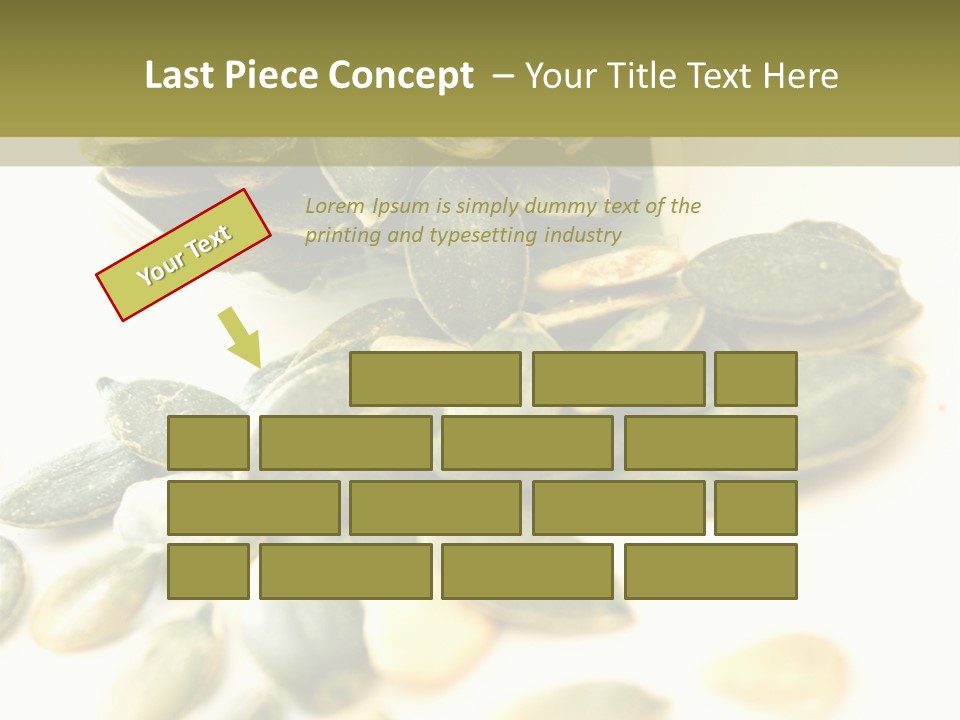Seeds Closeup Food PowerPoint Template