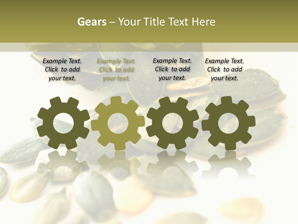 Seeds Closeup Food PowerPoint Template