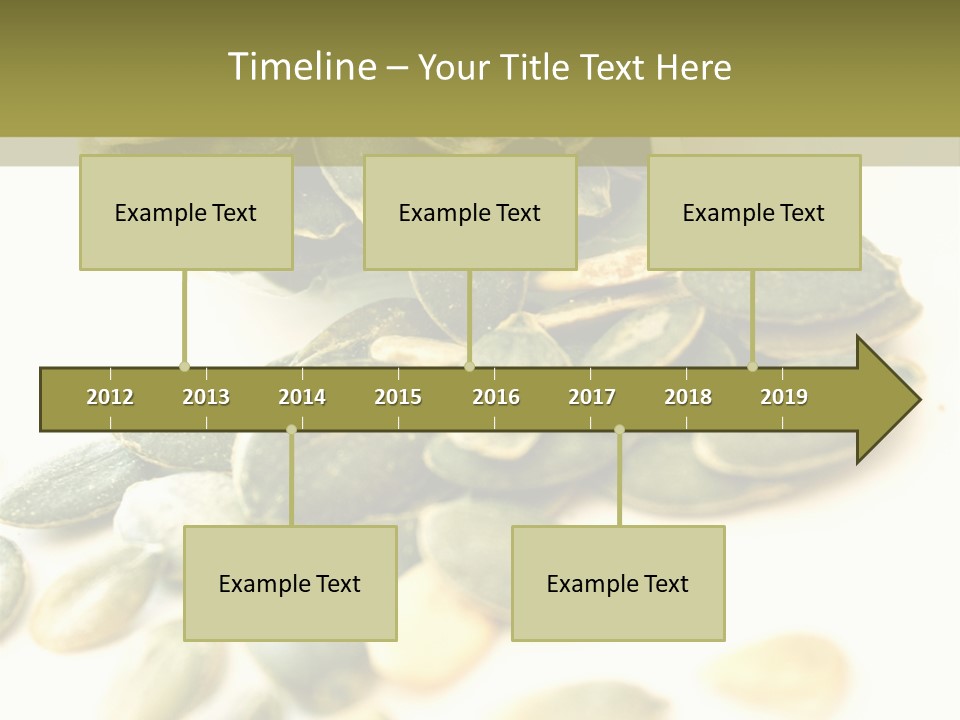 Seeds Closeup Food PowerPoint Template