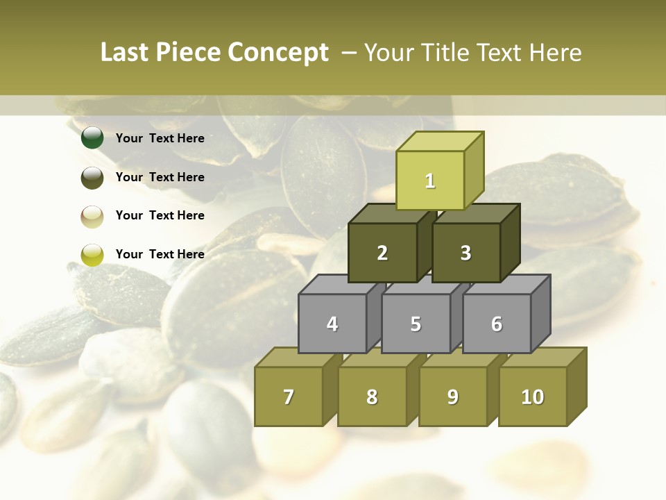 Seeds Closeup Food PowerPoint Template