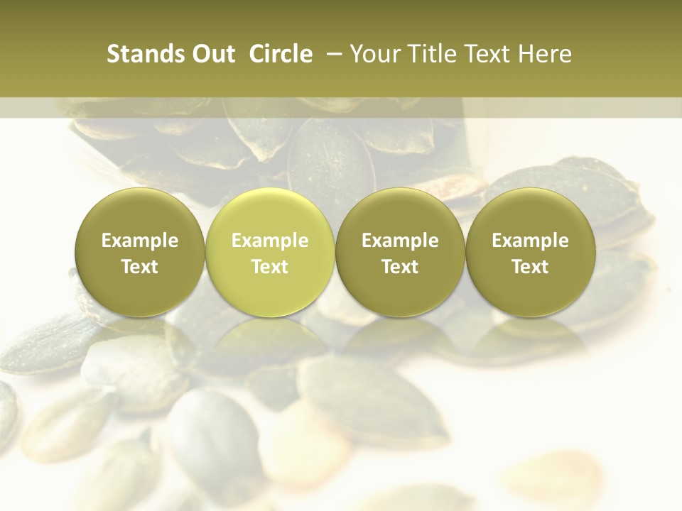 Seeds Closeup Food PowerPoint Template