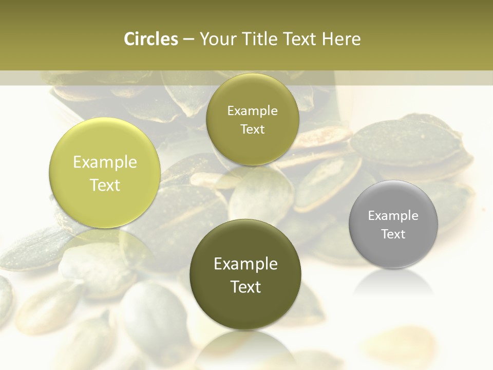 Seeds Closeup Food PowerPoint Template