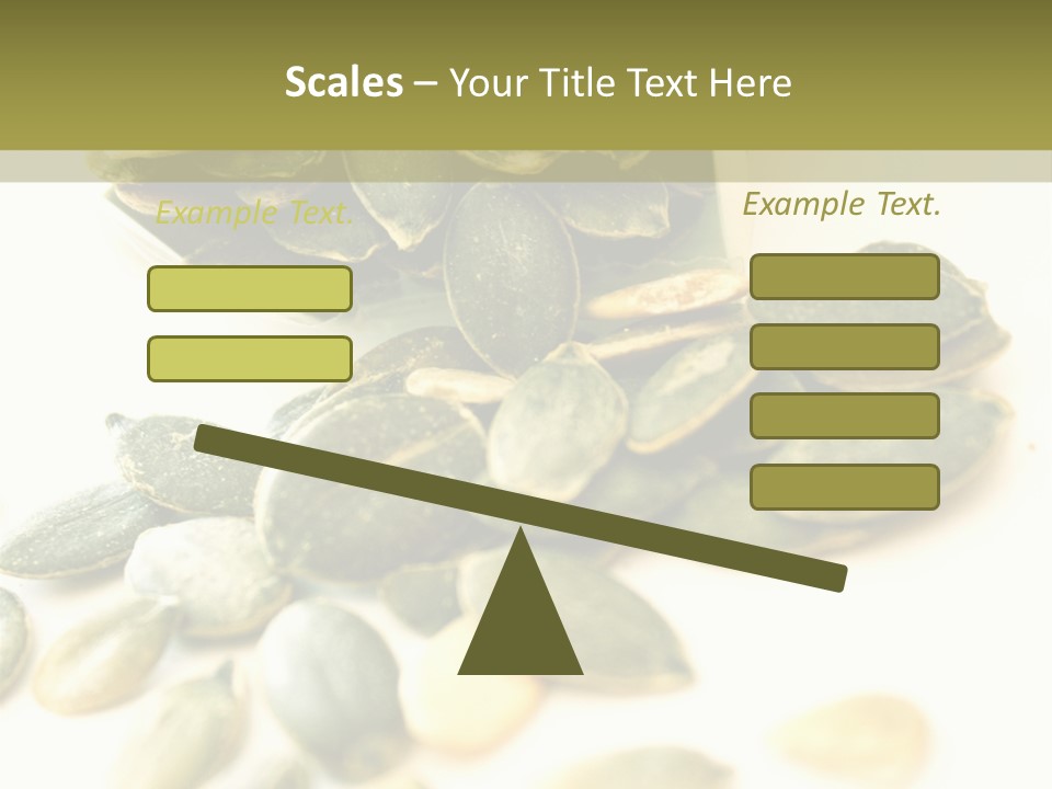 Seeds Closeup Food PowerPoint Template
