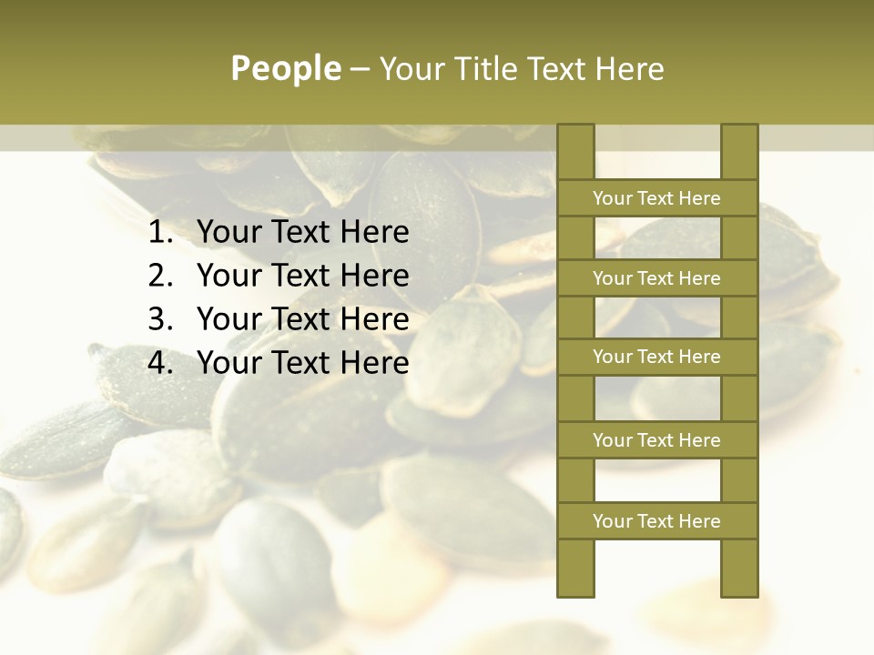 Seeds Closeup Food PowerPoint Template