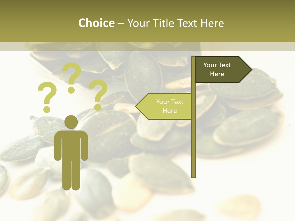 Seeds Closeup Food PowerPoint Template