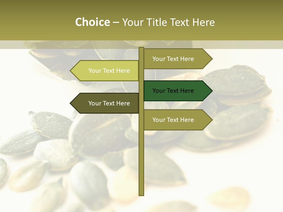 Seeds Closeup Food PowerPoint Template