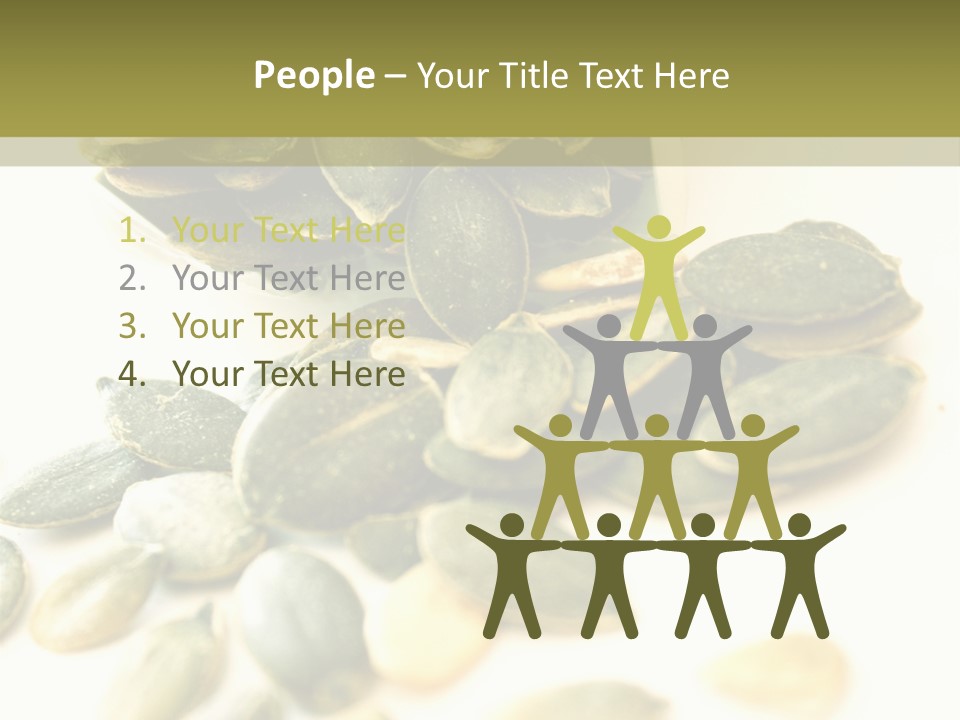 Seeds Closeup Food PowerPoint Template