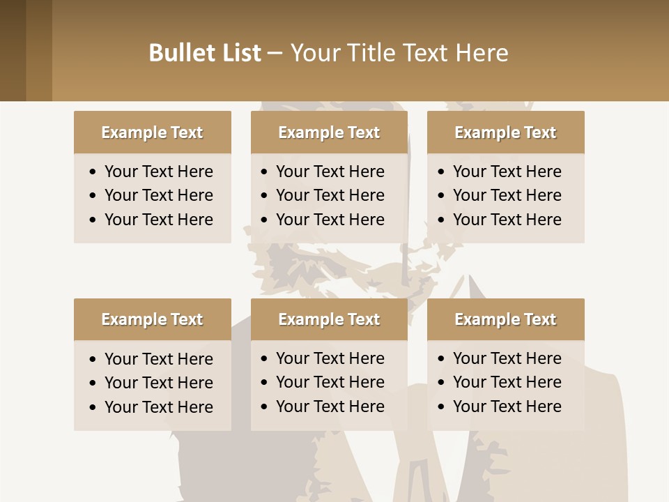 Vintage Hard Man PowerPoint Template
