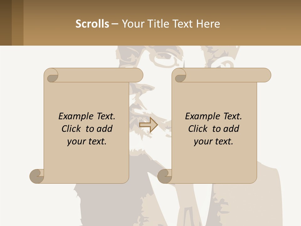 Vintage Hard Man PowerPoint Template